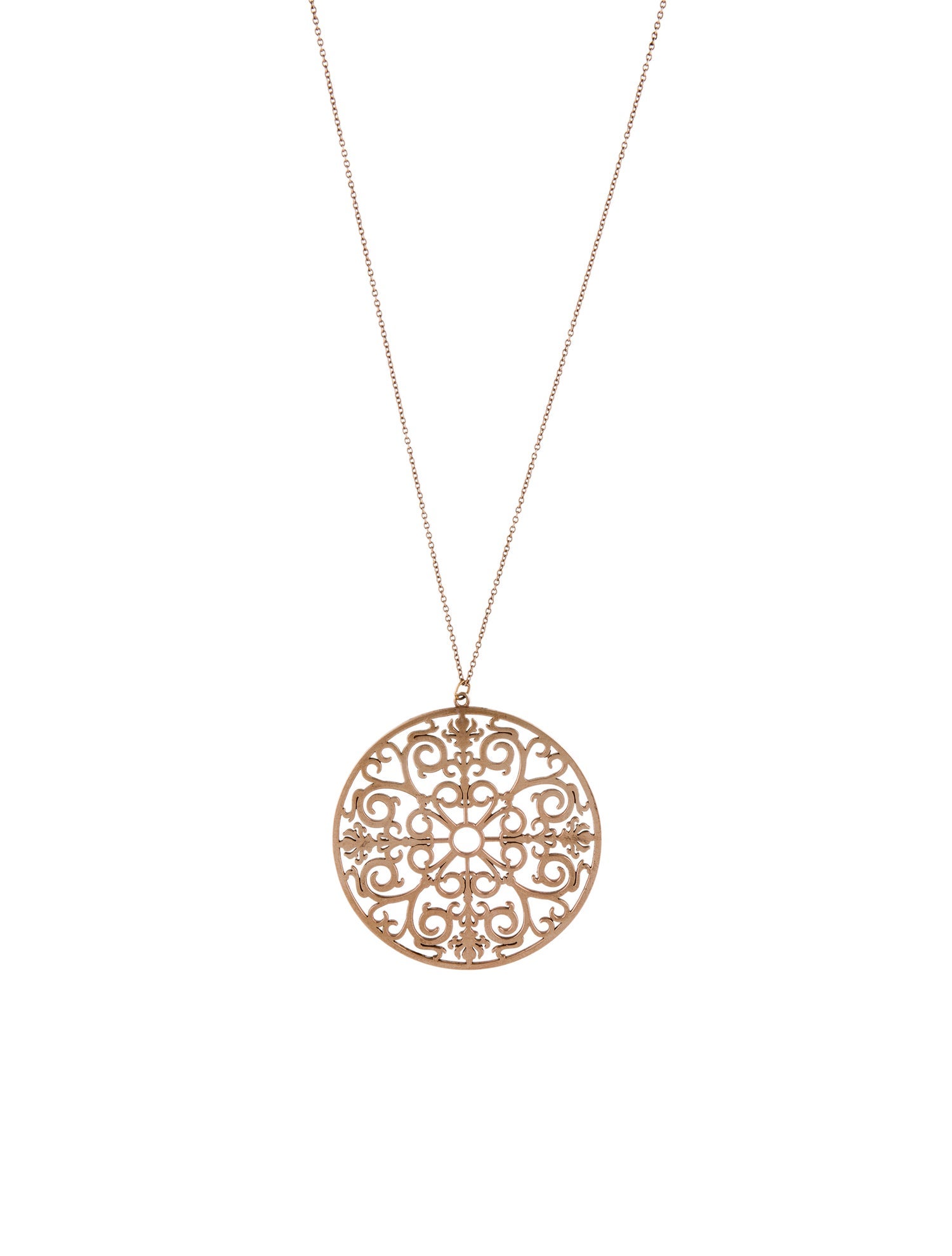 Tiffany & Co. Enchant Round Pendant Necklace