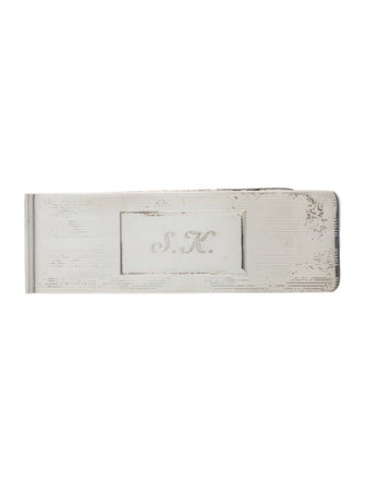 Tiffany & Co. silver-tone money clip