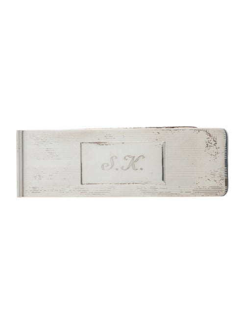 Tiffany & Co. silver-tone money clip