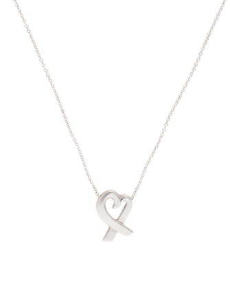 Tiffany & Co. Loving Heart Pendant Necklace