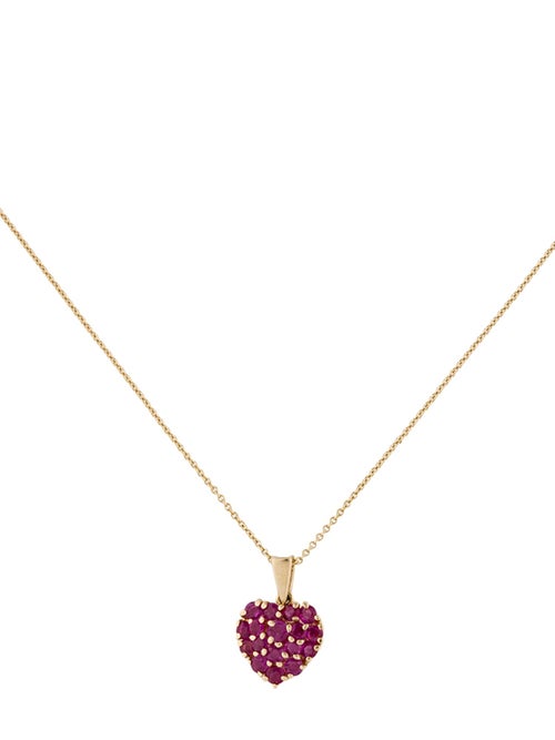 Tiffany & Co. Ruby Heart Pendant
