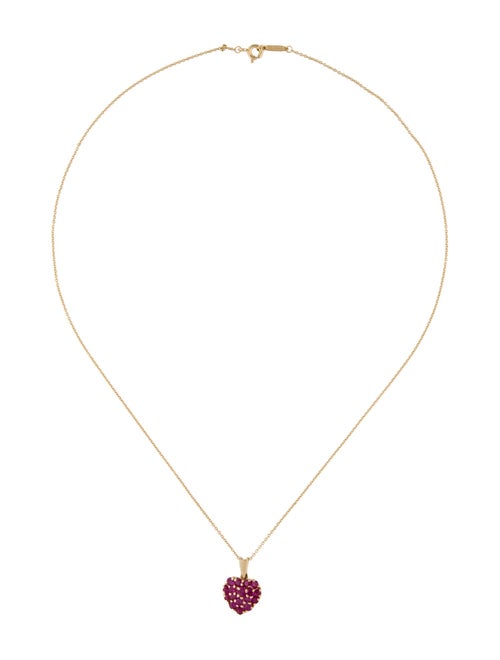Tiffany & Co. Ruby Heart Pendant
