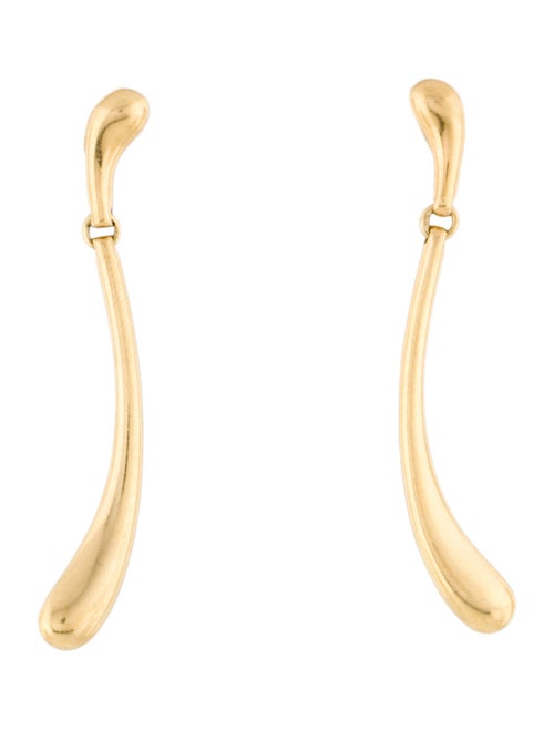 Tiffany & Co. 18K Teardrop Dangle Earrings