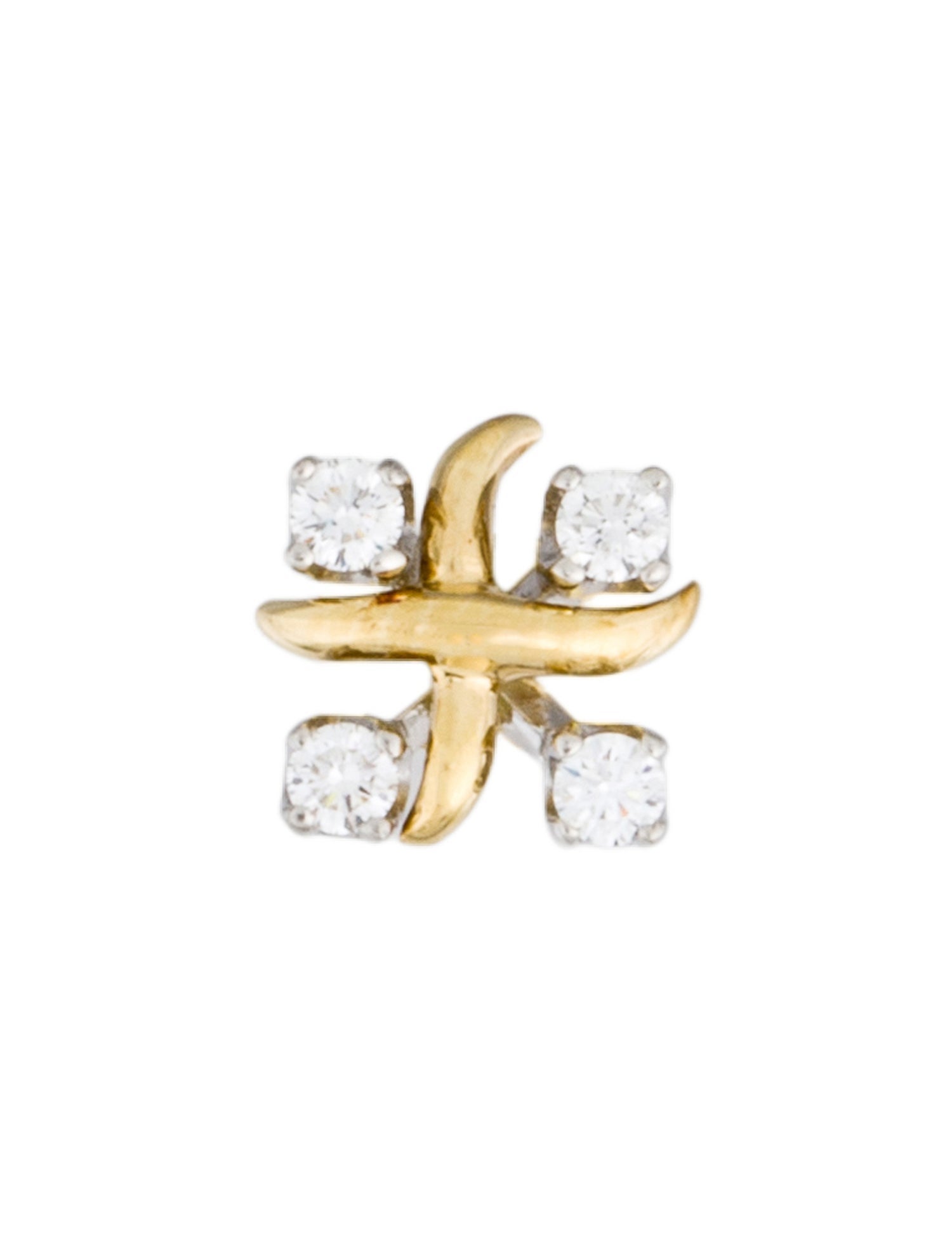 Tiffany & Co. Diamond Single Lynn Stud Earring