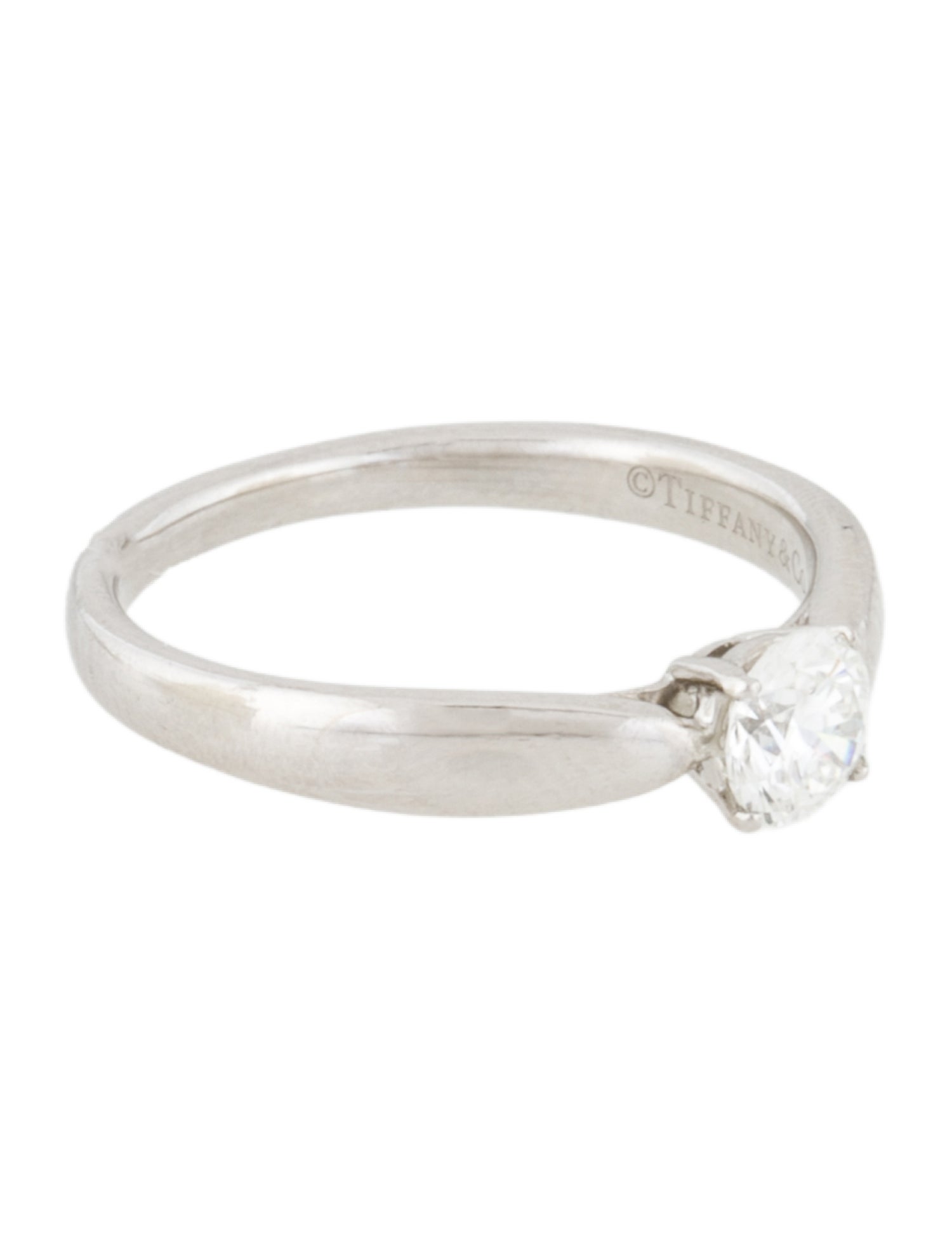 Tiffany & Co. Platinum Diamond Harmony Engagement Ring