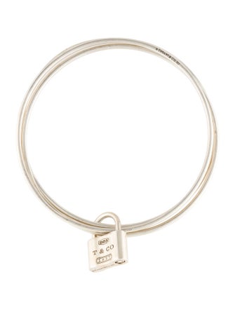 Tiffany & Co. Triple Bangle Lock Bracelet
