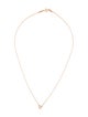Tiffany & Co. 18K Diamonds by the Yard Single Diamond Pendant Necklace