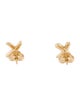 Tiffany & Co. 18K Paloma's Graffiti 'X' Stud Earrings