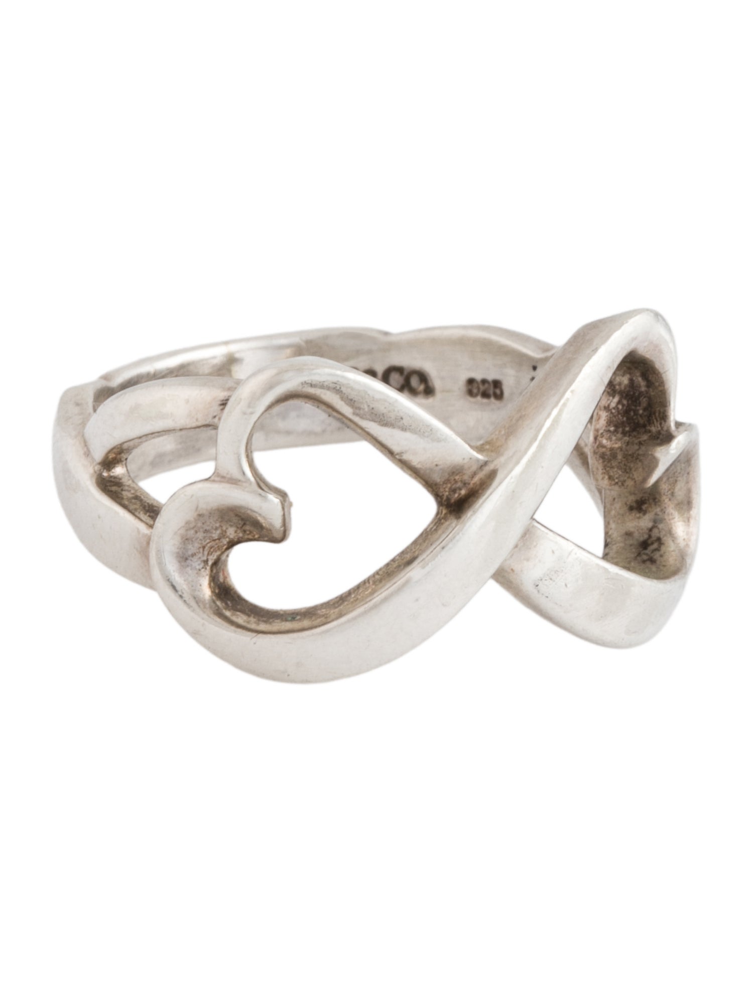 Tiffany & Co. Loving Heart Double Infinity Ring