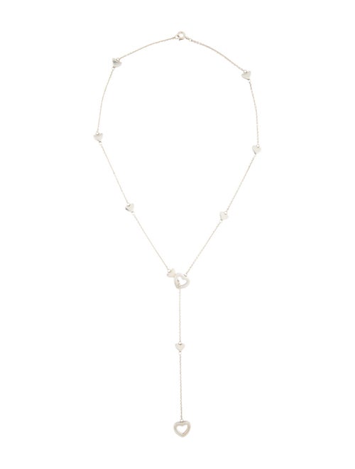 Tiffany & Co. Heart Station Lariat Necklace