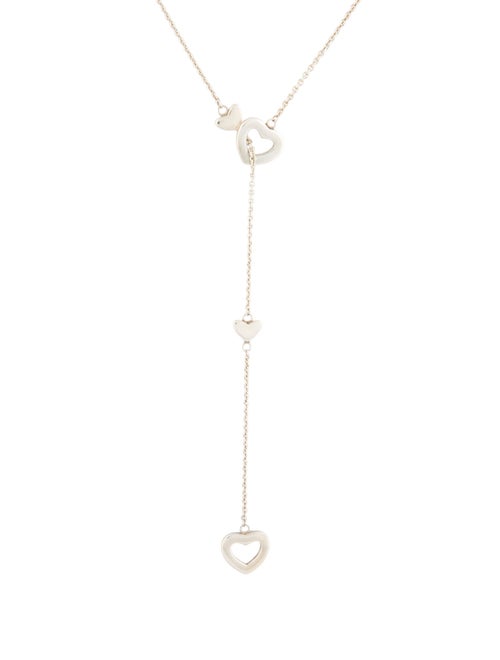 Tiffany & Co. Heart Station Lariat Necklace
