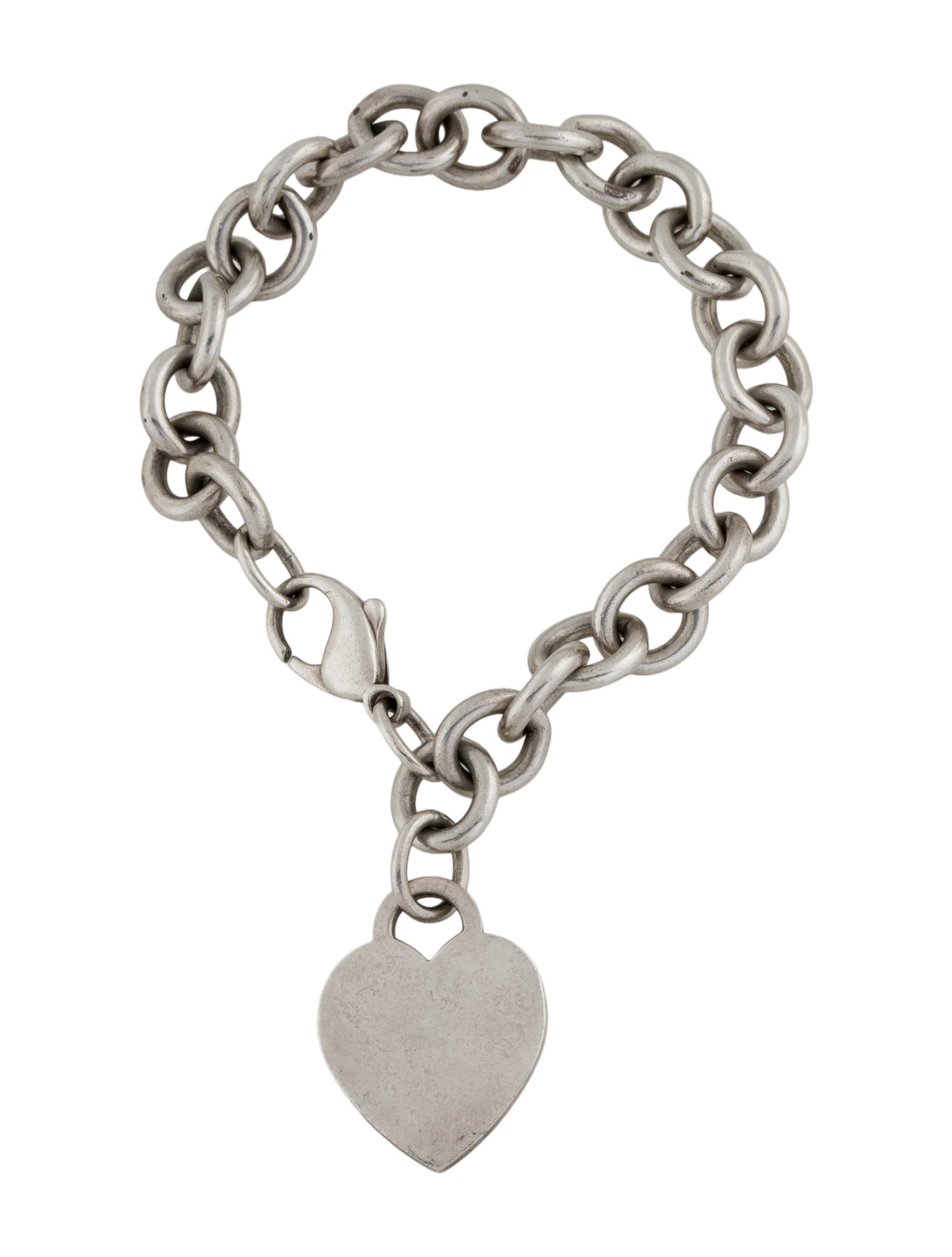 Tiffany & Co. Heart Tag Charm Bracelet