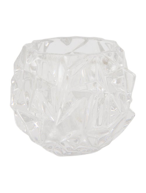Tiffany & Co. Rock Cut Crystal Votive