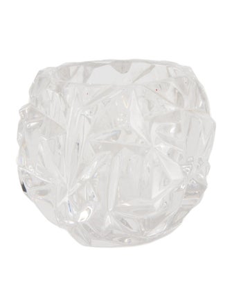 Tiffany & Co. Rock Cut Crystal Votive