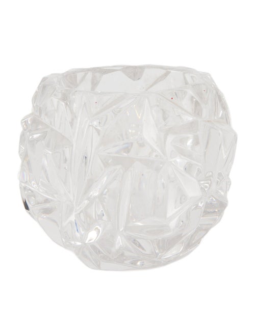 Tiffany & Co. Rock Cut Crystal Votive