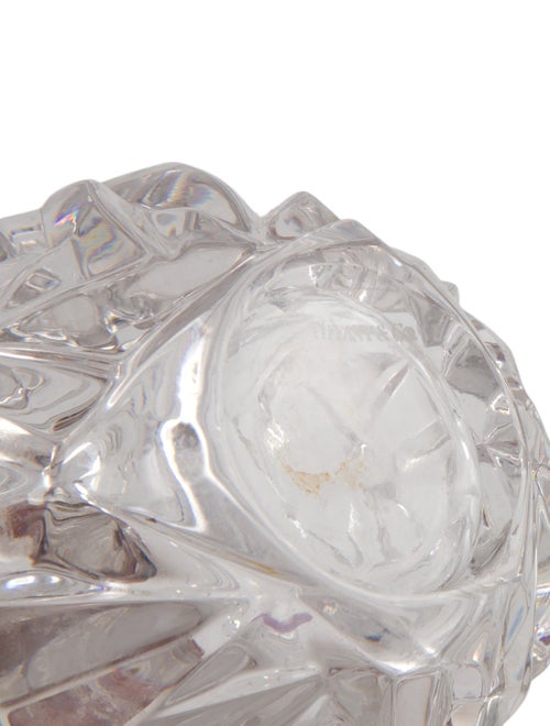 Tiffany & Co. Rock Cut Crystal Votive