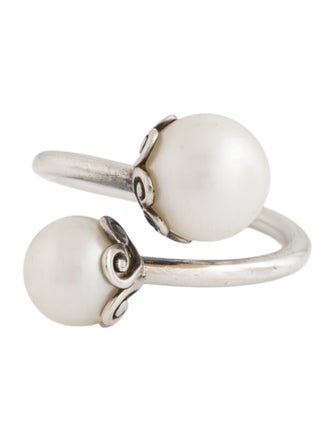 Tiffany & Co. Pearl Venezia Goldoni Bypass Ring
