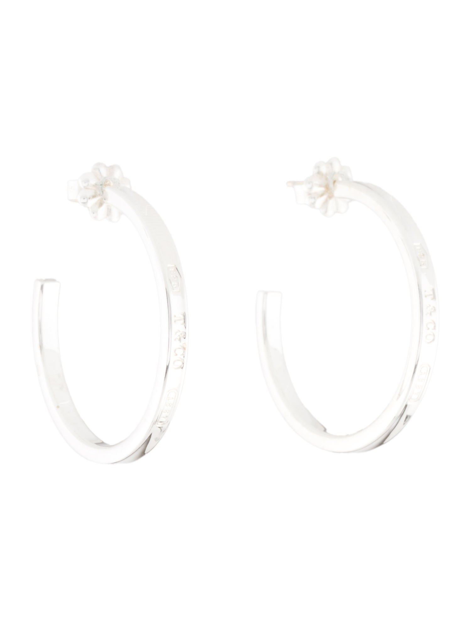 Tiffany & Co. 1837® Hoop Earrings, Medium