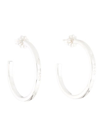Tiffany & Co. 1837® Hoop Earrings, Medium
