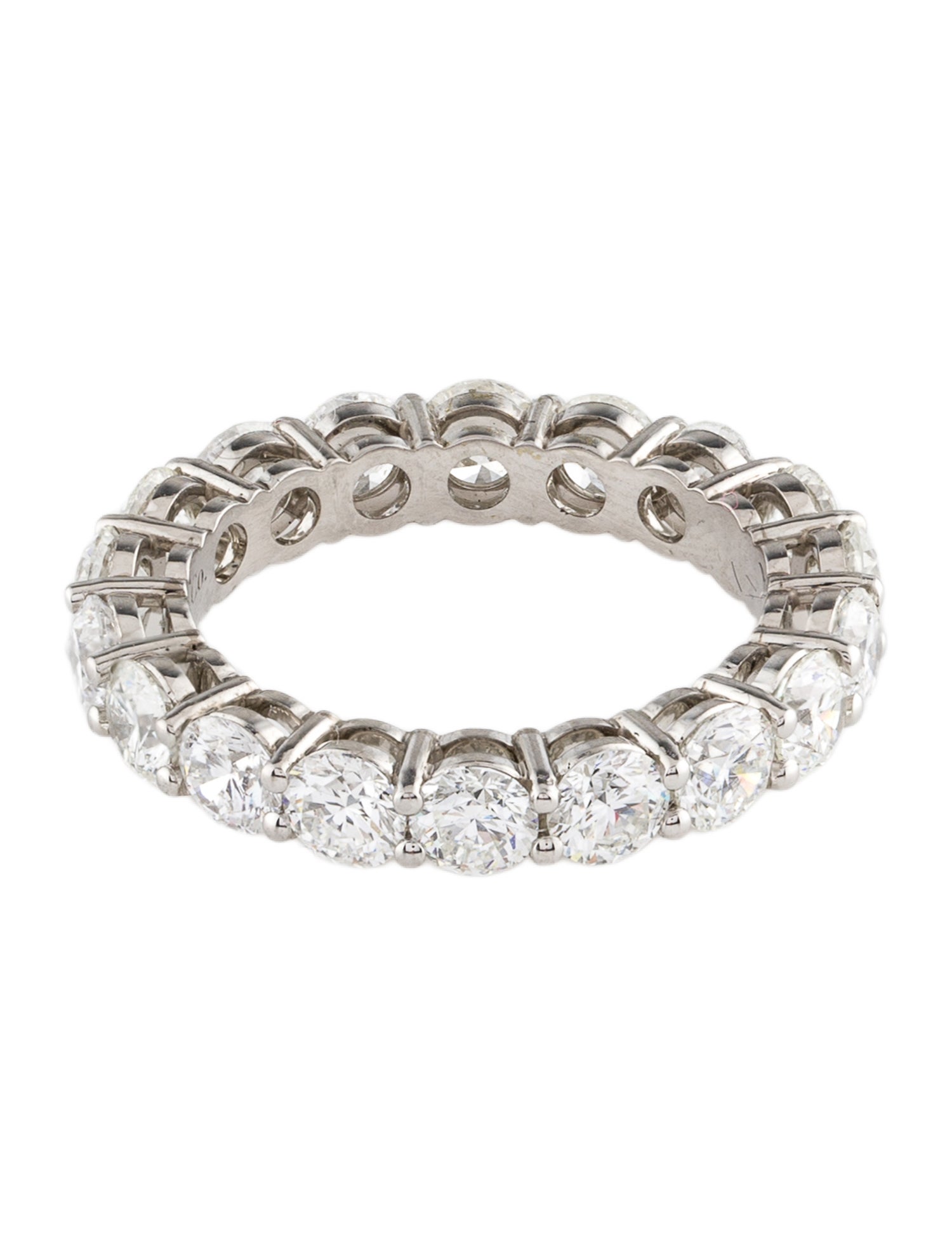 Tiffany & Co. Platinum 2.86ctw Diamond Eternity Band