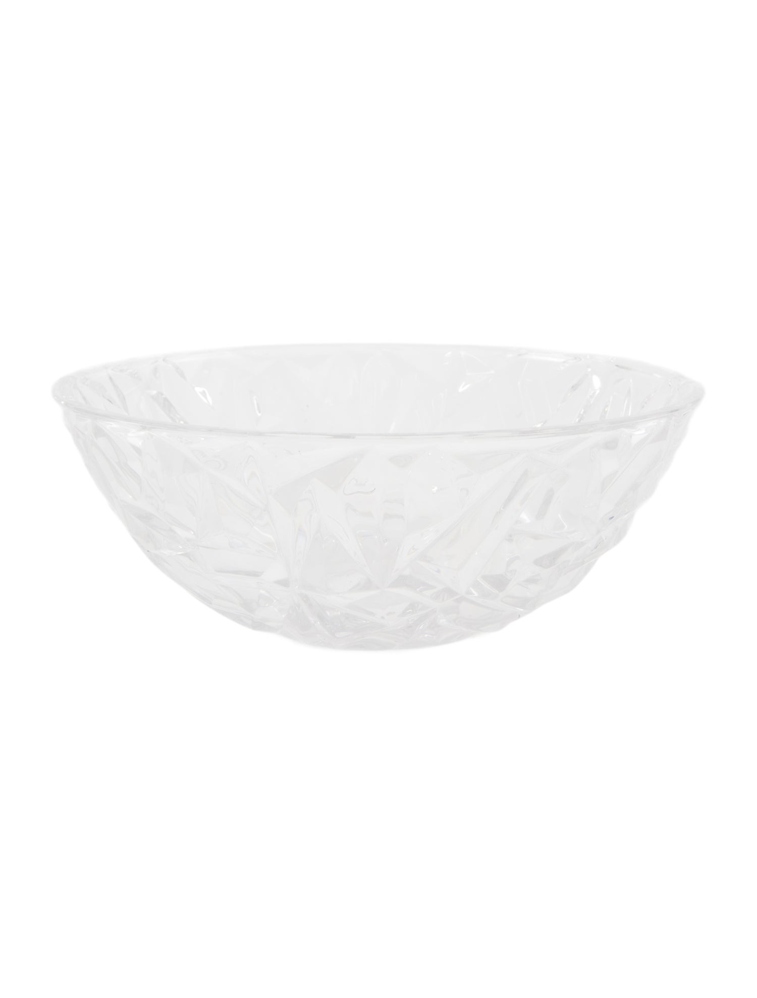 Tiffany & Co. Rock-Cut Crystal Bowl