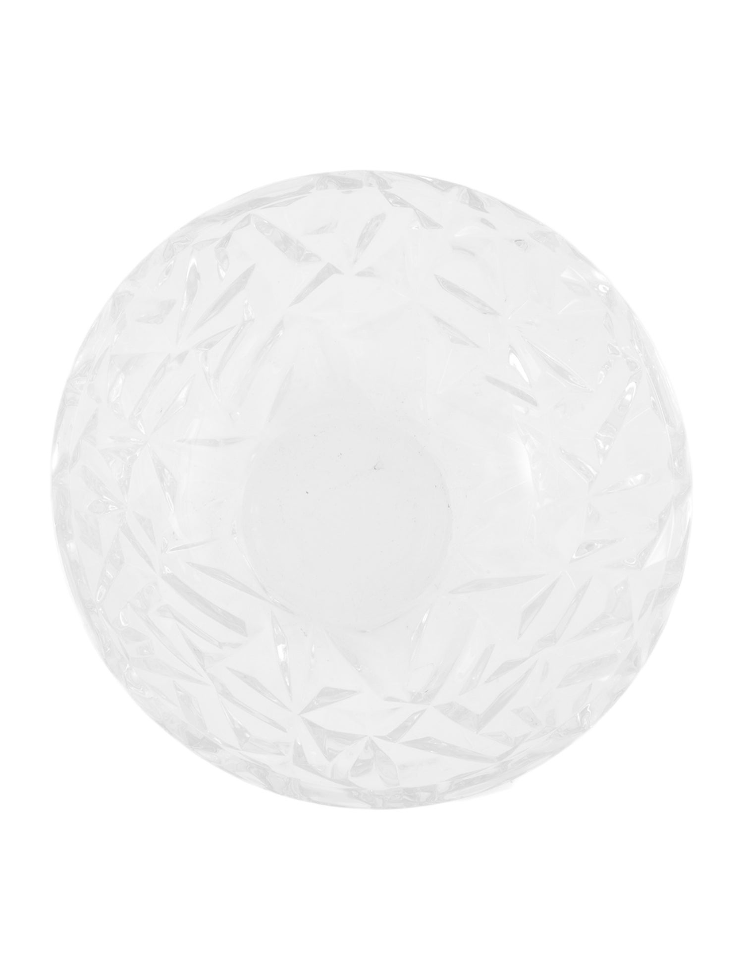 Tiffany & Co. Rock-Cut Crystal Bowl