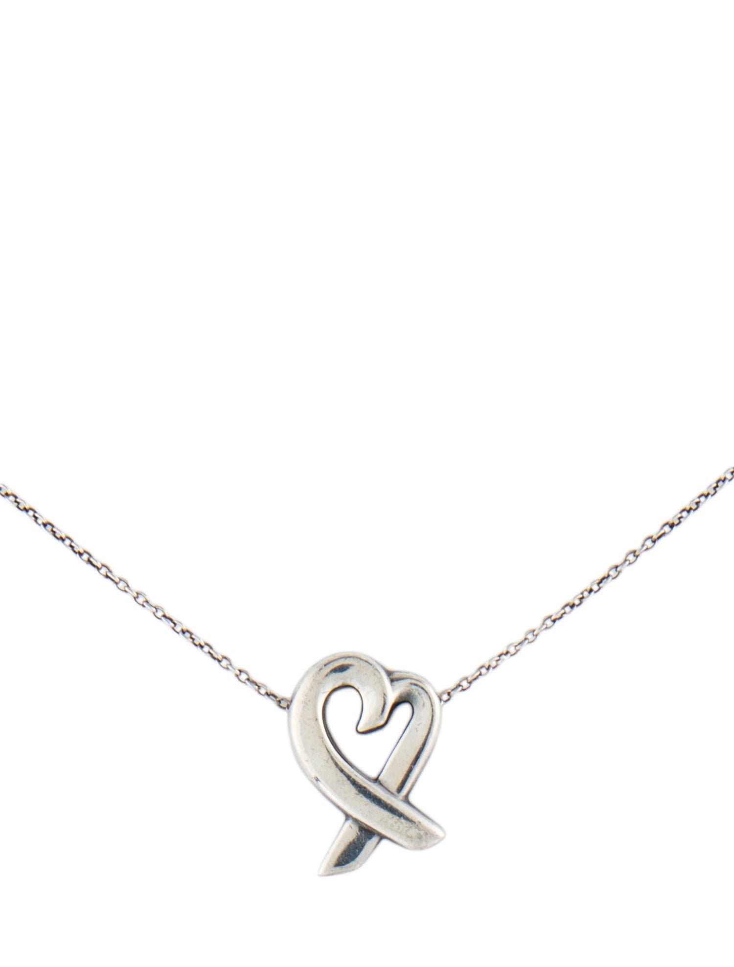 Tiffany & Co. Loving Heart Pendant Necklace