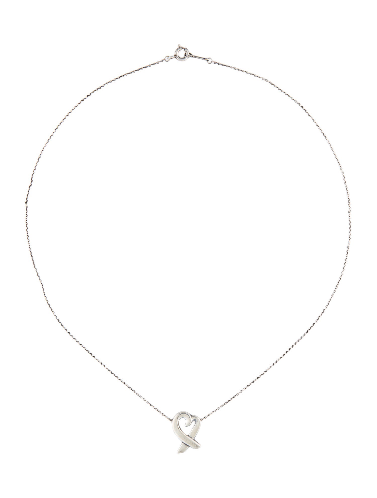 Tiffany & Co. Loving Heart Pendant Necklace