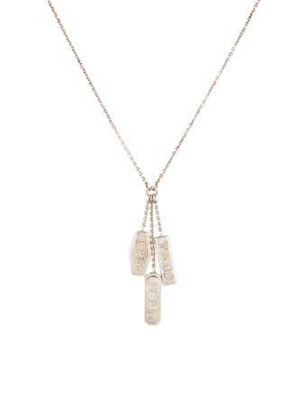 Tiffany & Co. Triple Bar Lavalier Necklace