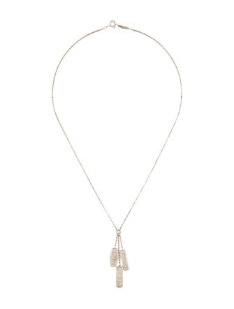 Tiffany & Co. Triple Bar Lavalier Necklace