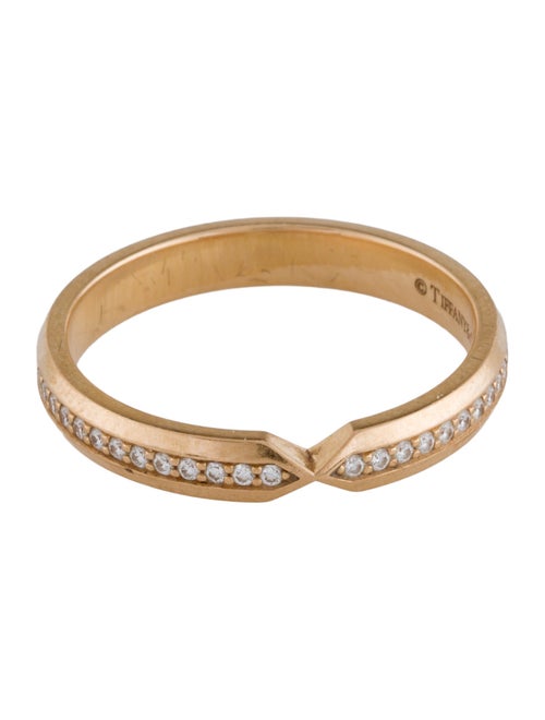 Tiffany & Co. 18K Diamond Narrow Band