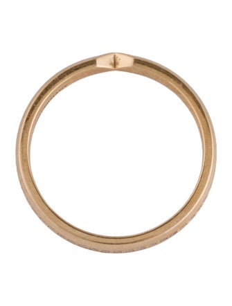 Tiffany & Co. 18K Diamond Narrow Band