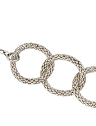 Tiffany & Co. Mesh Link Toggle Bracelet
