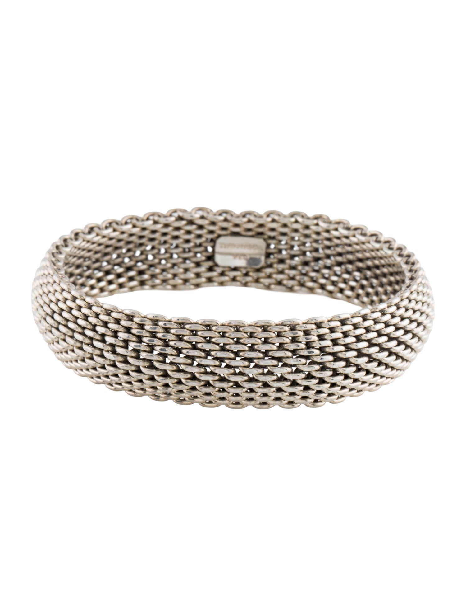 Tiffany & Co. Mesh Bangle Bracelet