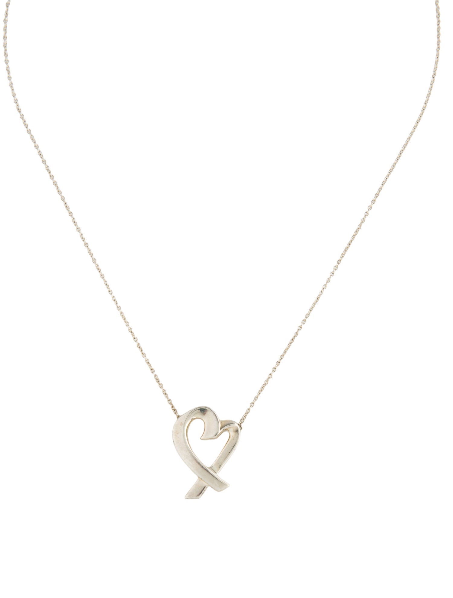 Tiffany & Co. Loving Heart Pendant Necklace