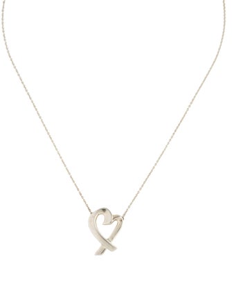 Tiffany & Co. Loving Heart Pendant Necklace
