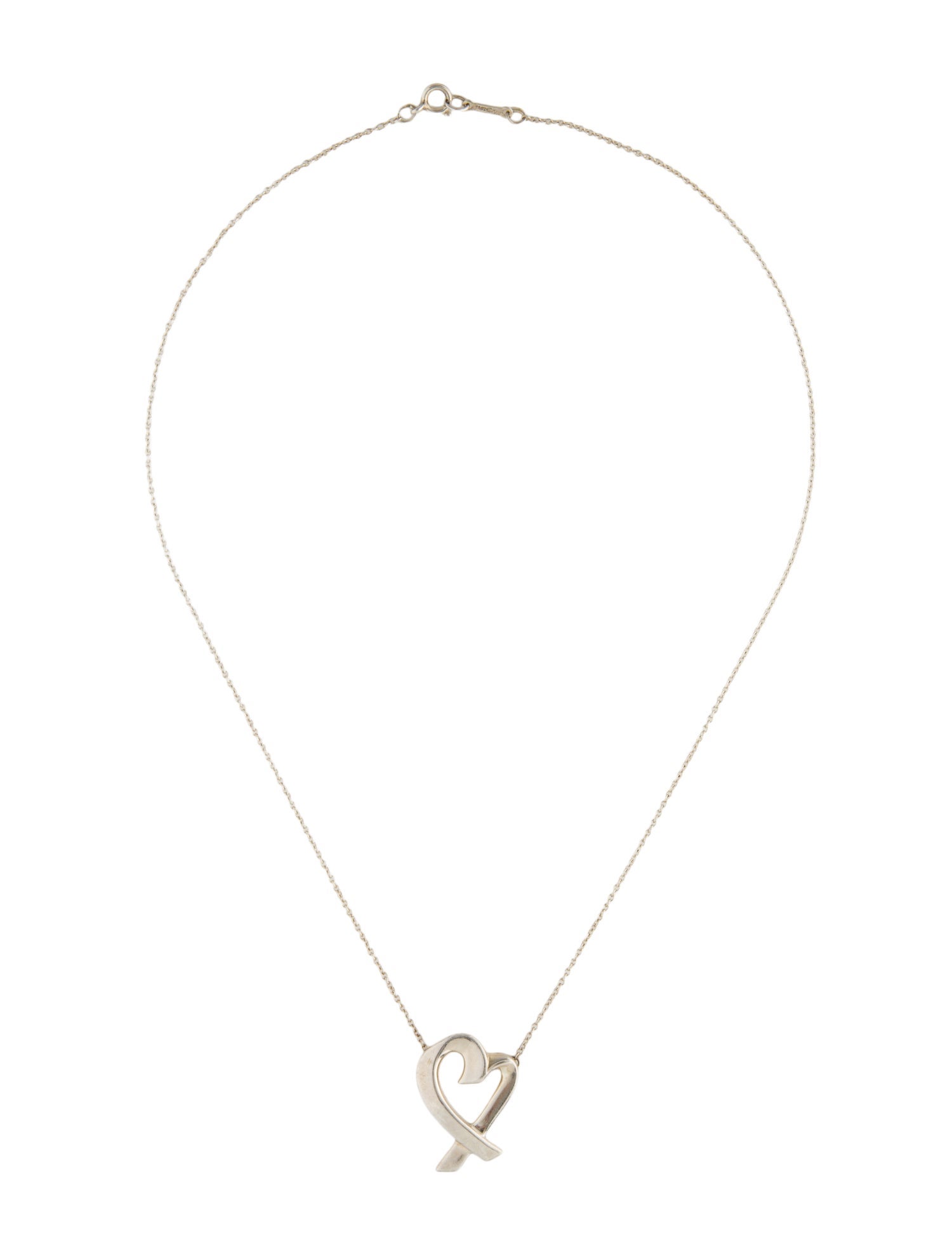 Tiffany & Co. Loving Heart Pendant Necklace