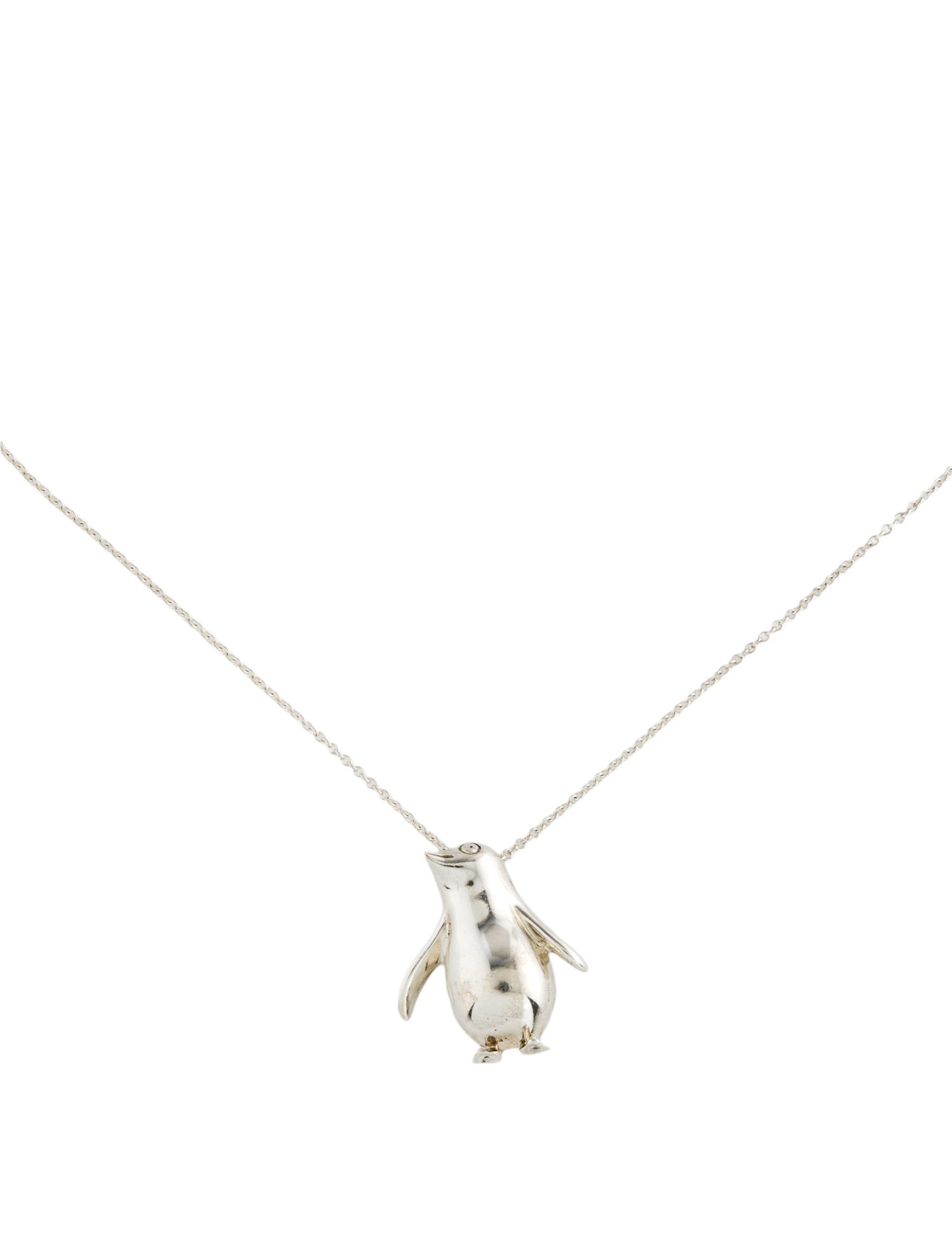 Tiffany & Co. Penguin Pendant Necklace
