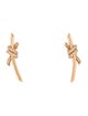 Tiffany & Co. 18K Diamond Knot Stud Earrings