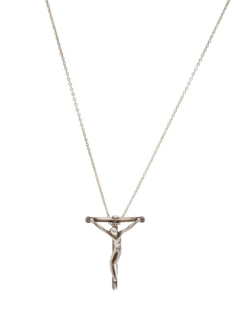 Tiffany & Co. Crucifix Pendant Necklace