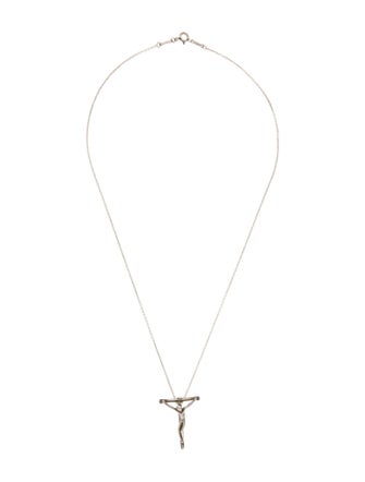 Tiffany & Co. Crucifix Pendant Necklace