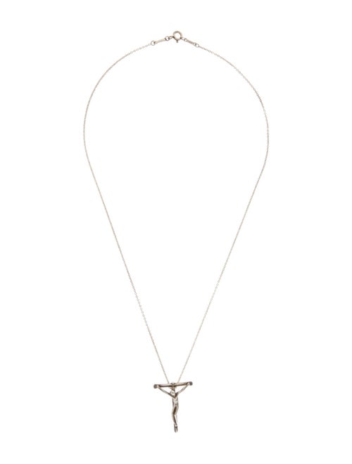 Tiffany & Co. Crucifix Pendant Necklace