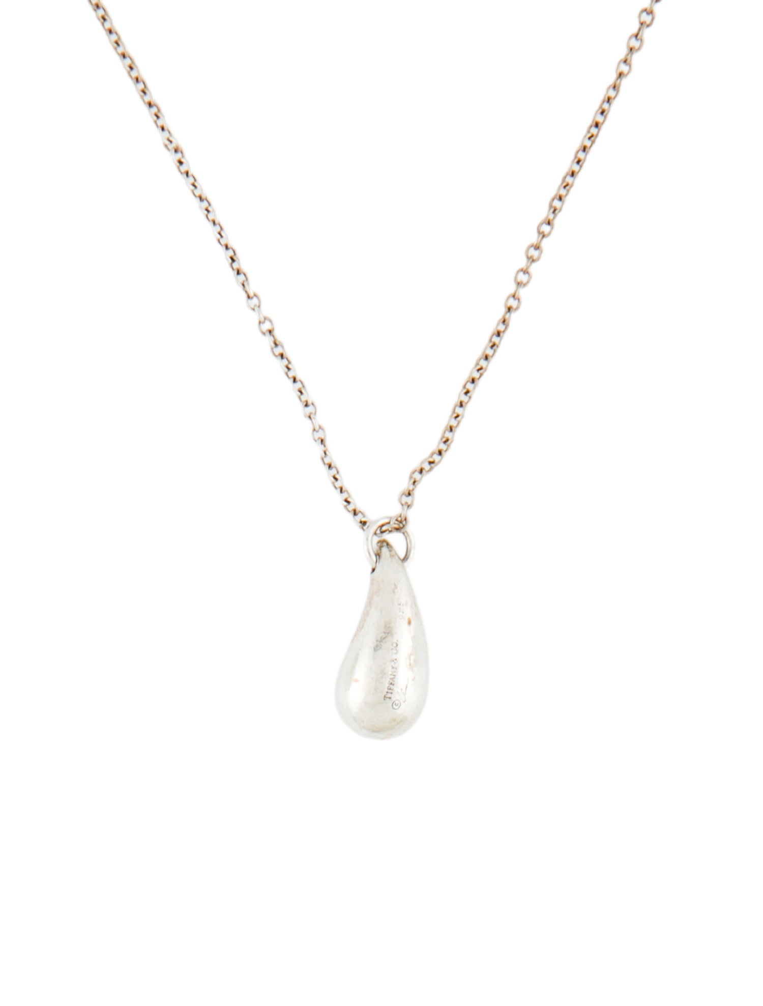 Tiffany & Co. Teardrop Pendant Necklace