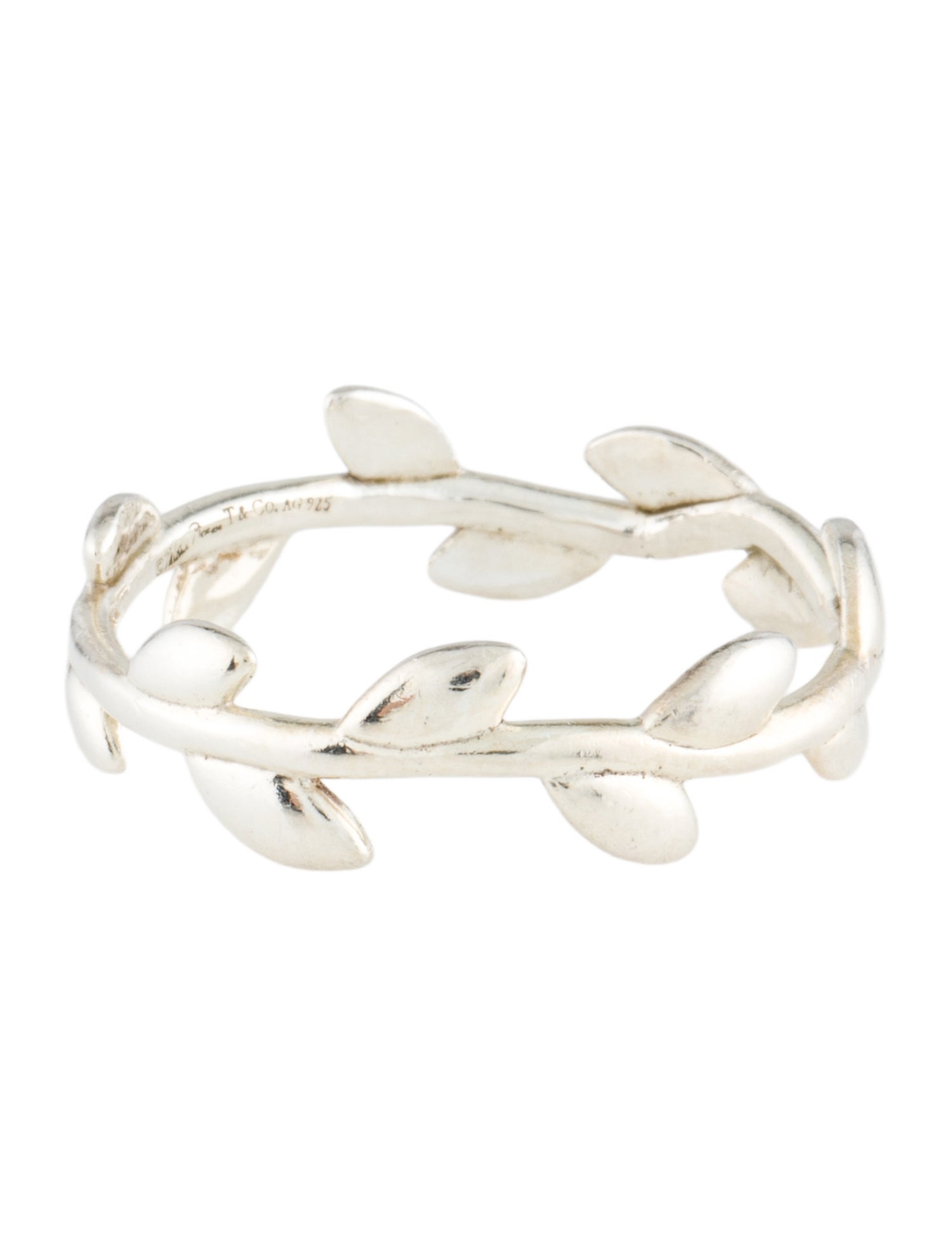 Tiffany & Co. Olive Leaf Band Ring