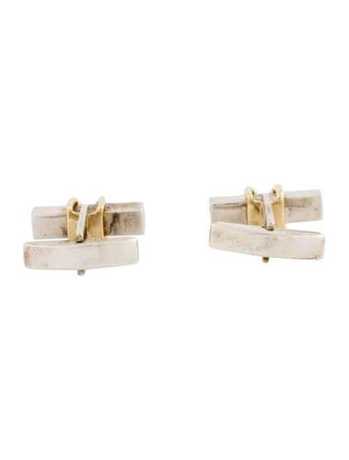 Tiffany & Co. Two-Tone Signature X Cufflinks