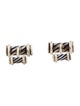 Tiffany & Co. Vintage Enamel Swirl Cufflinks