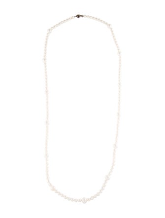 Tiffany & Co. Pearl Ziegfeld Bead Necklace