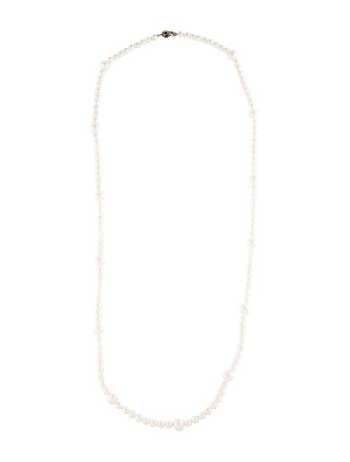 Tiffany & Co. Pearl Ziegfeld Bead Necklace