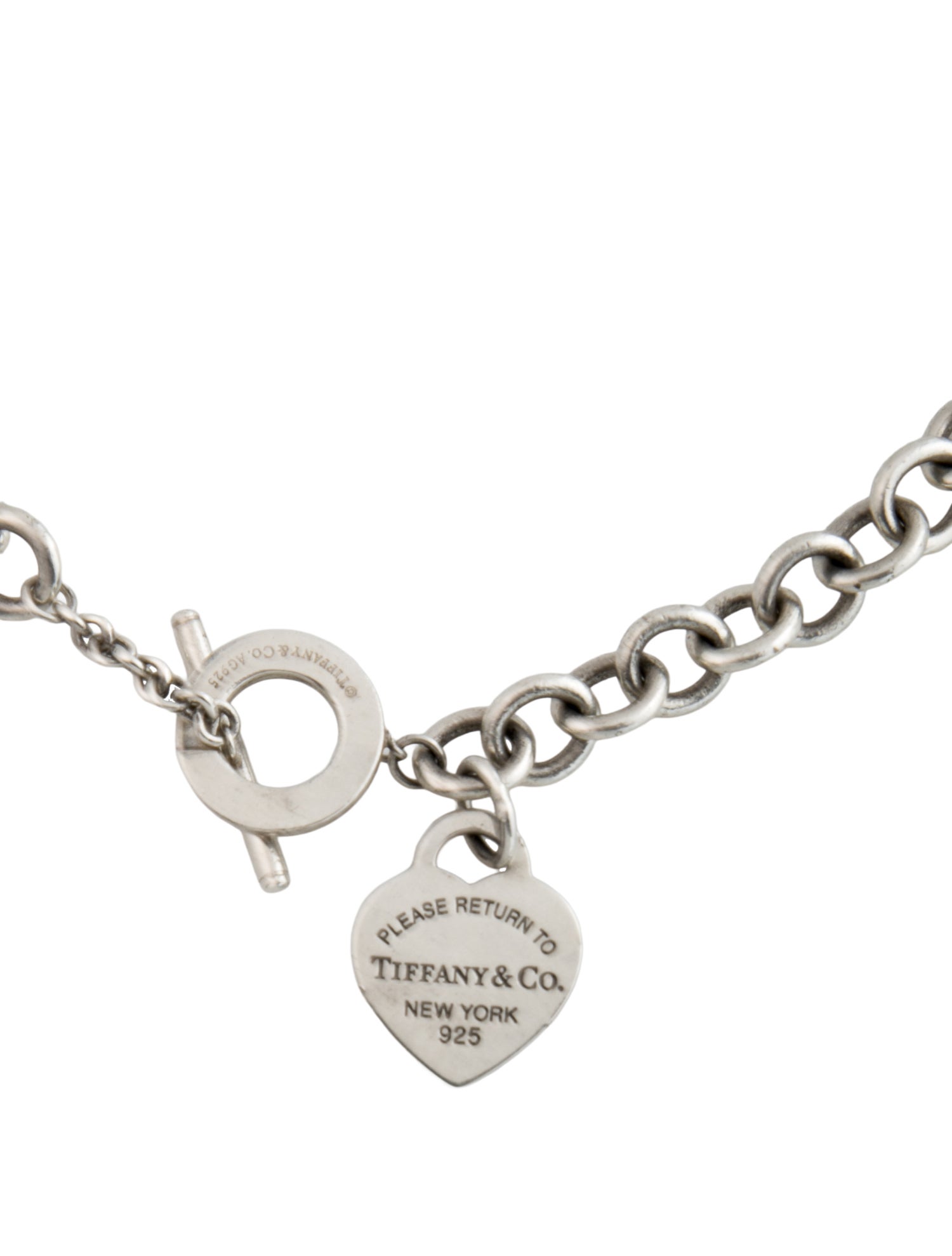 Tiffany & Co. Heart Tag Toggle Necklace
