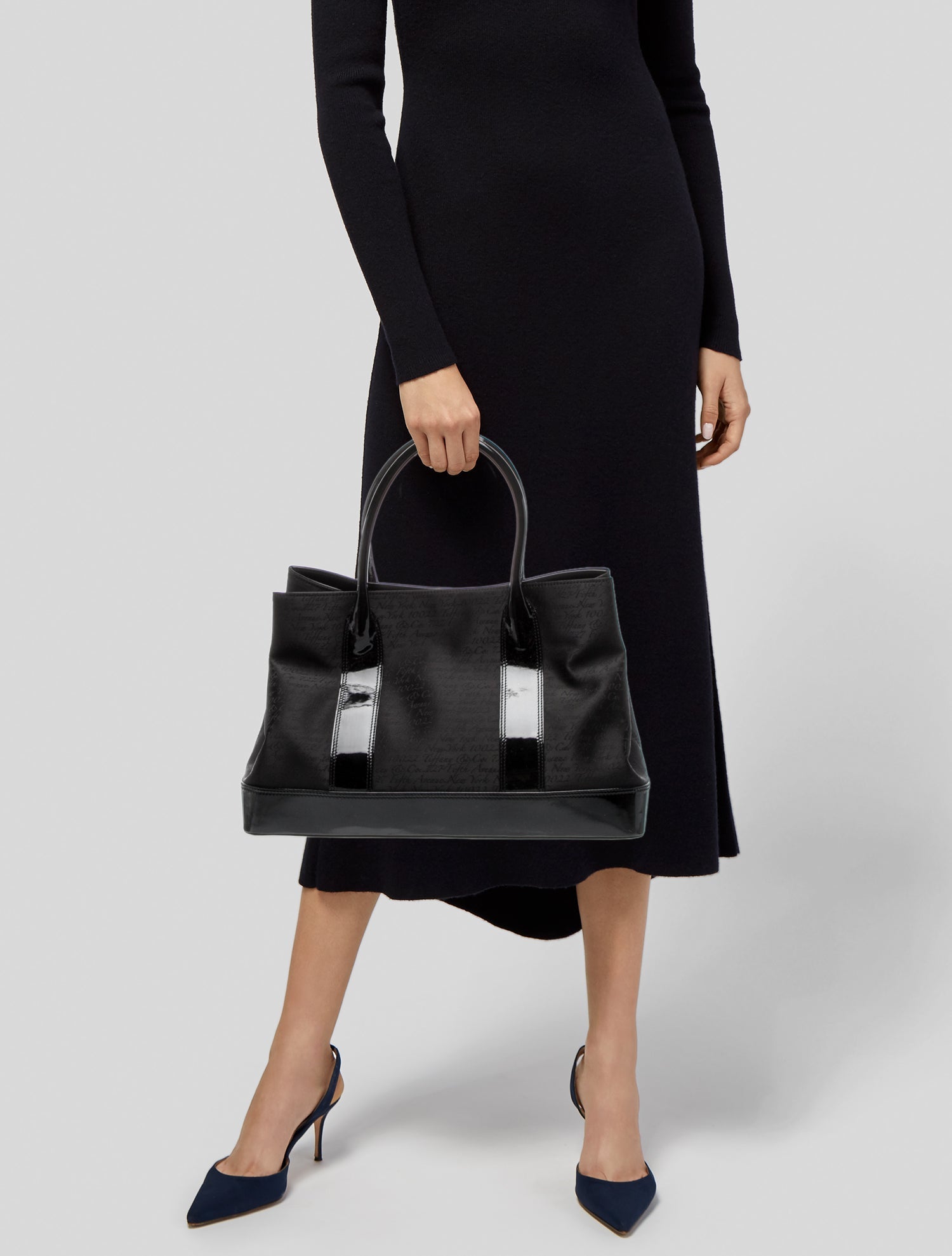 Tiffany & Co. Nylon Top Handle Bag